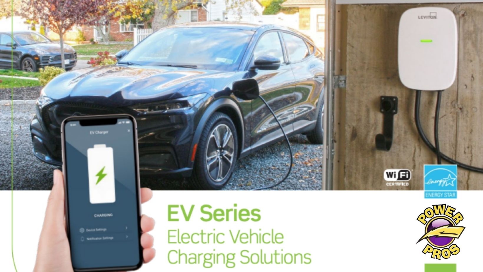 Leviton Level 2 EV Charger Installation Briggs & Stratton system provides seamless power through integration with a home’s electrical system, backed by Power Pros’ commitment to customer satisfaction