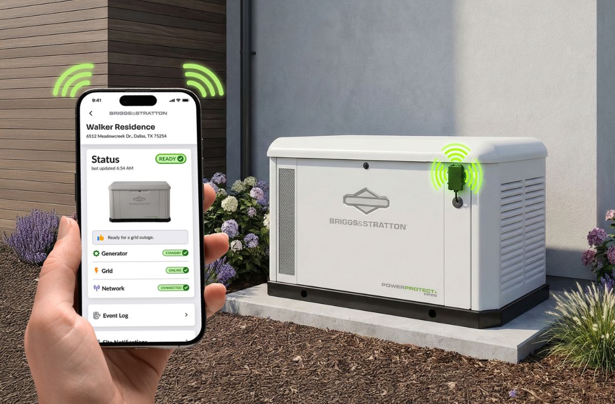 Briggs & Stratton Home Backup Generator Remote Monitoring Briggs & Stratton Home Backup Generator Remote Monitoring as part of how Power Pros stays ahead of costly repairs before power goes out