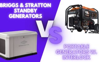 Standby Generator vs. Portable Generator: The 7 Comparisons That Matter Most for Your Pittsburgh Area Home